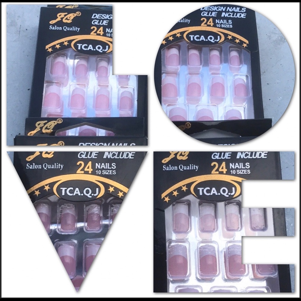 French mail with glue bundle 4X